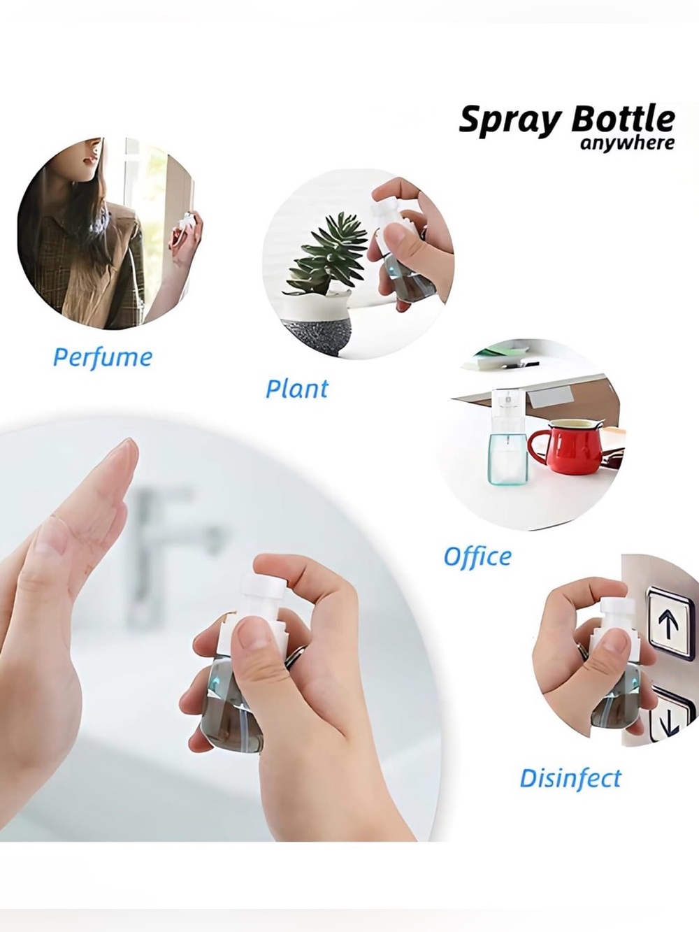 Travel Spray Bottle TSA Approved - Set of 2 - Skincare, New In Packaging - Picture 8 of 9